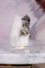 Silver on Calcite Specimen, Sold as Seen Specimen Tali & Loz Crystals