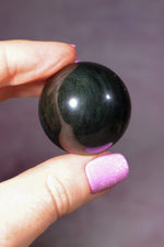 Silver Sheen Obsidian Sphere | 3cm | Mexico Spheres Tali & Loz Crystals