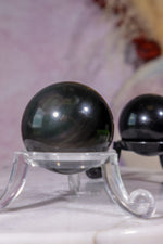 Silver Sheen Obsidian Sphere | 3cm | Mexico Spheres Tali & Loz Crystals