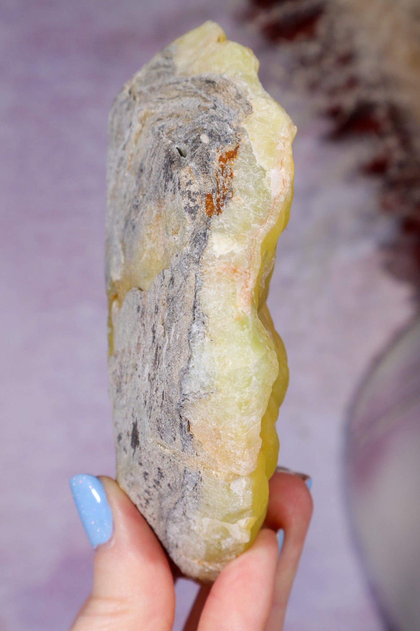 Smithsonite Specimen 0.5KG, China Specimen Tali & Loz Crystals