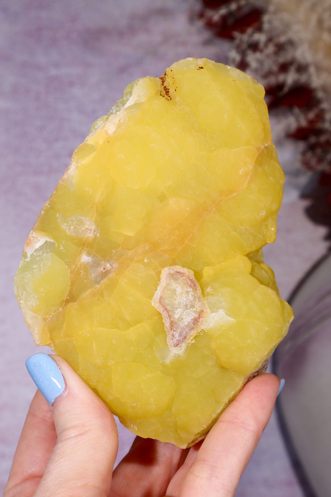 Smithsonite Specimen 0.5KG, China Specimen Tali & Loz Crystals