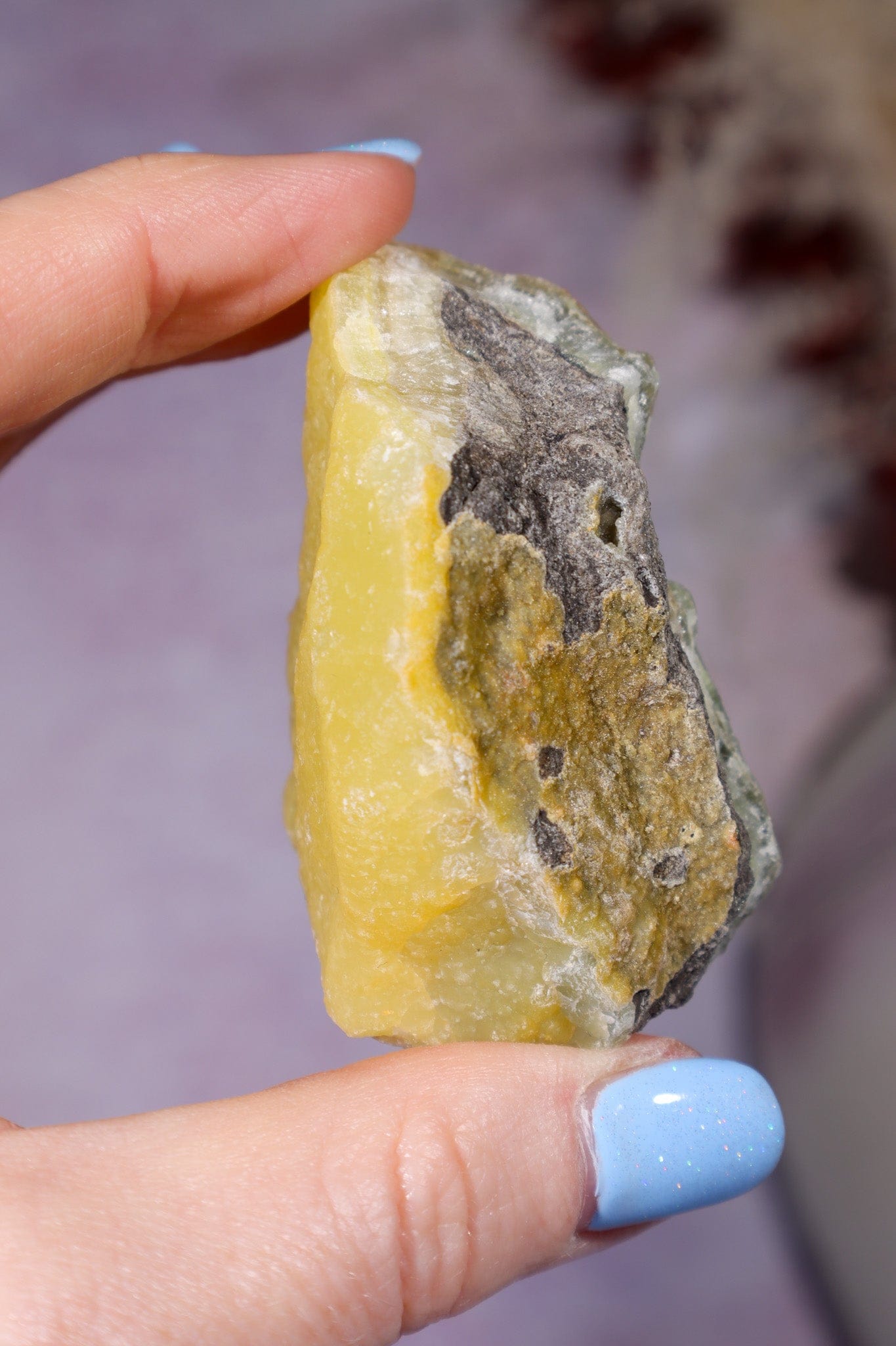 Smithsonite Specimen 123gr, China Specimen Tali & Loz Crystals