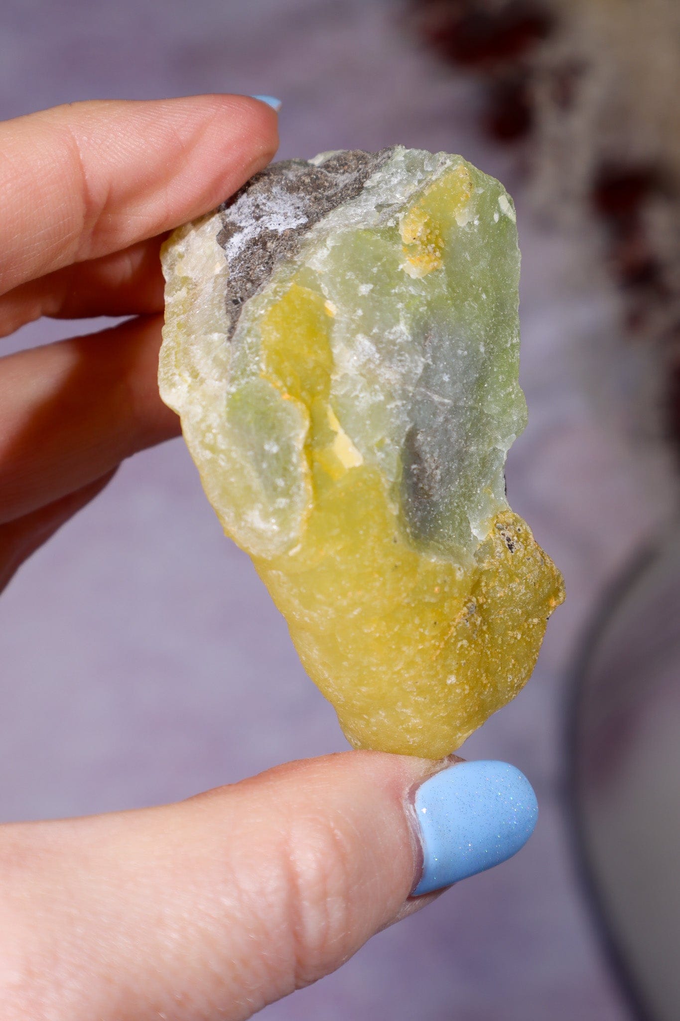 Smithsonite Specimen 123gr, China Specimen Tali & Loz Crystals