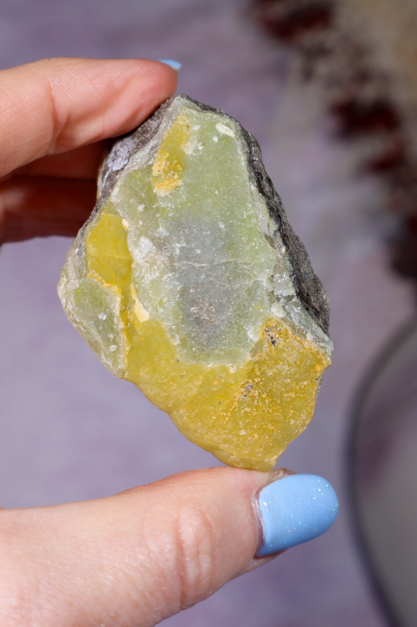 Smithsonite Specimen 123gr, China Specimen Tali & Loz Crystals