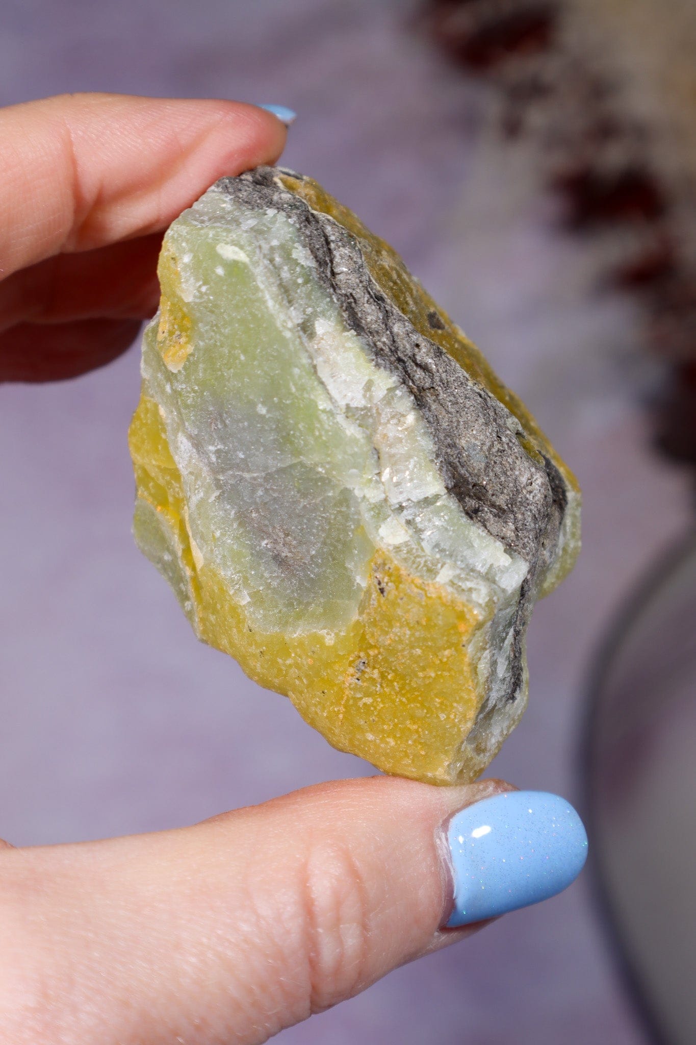 Smithsonite Specimen 123gr, China Specimen Tali & Loz Crystals