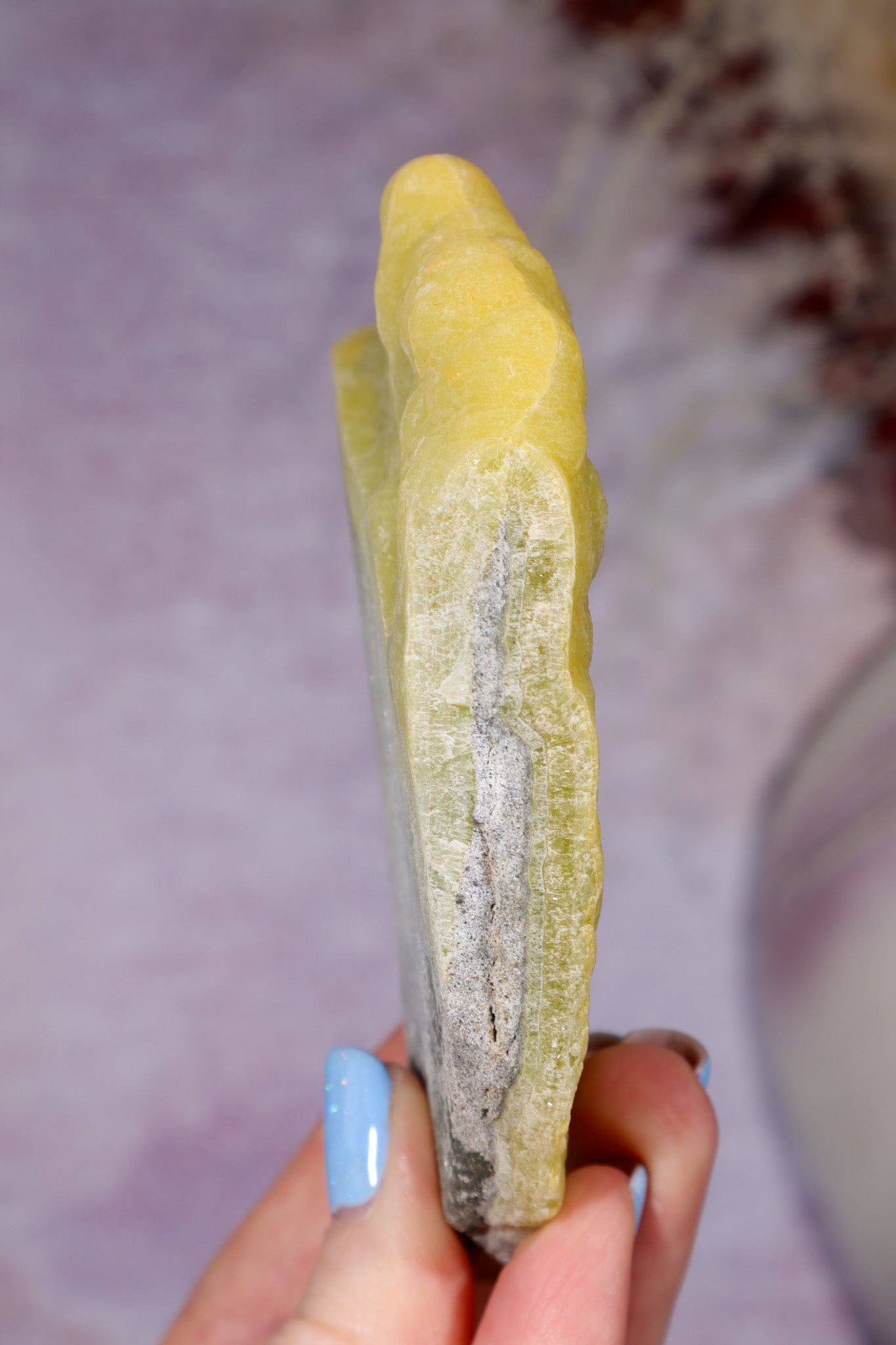 Smithsonite Specimen 280gr, China Specimen Tali & Loz Crystals