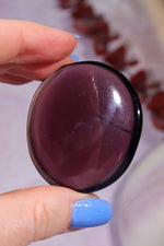 Smokey Fluorite Palmstones 5cm Palmstones Tali & Loz Crystals