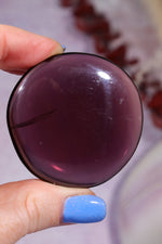 Smokey Fluorite Palmstones 5cm Palmstones Tali & Loz Crystals