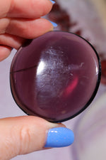 Smokey Fluorite Palmstones 5cm Palmstones Tali & Loz Crystals