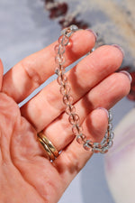 Smokey Quartz Beaded Bracelet (Bead Size 0.6cm) Bracelets Tali & Loz Crystals