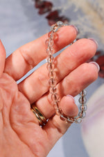 Smokey Quartz Beaded Bracelet (Bead Size 0.6cm) Bracelets Tali & Loz Crystals