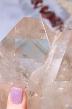 Smokey Quartz Double Point With Phantom Inclusions 0.9KG Points Tali & Loz Crystals