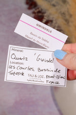 Smokey Quartz Gwindel 8cm, Mont Blanc, France Minerals Tali & Loz Crystals