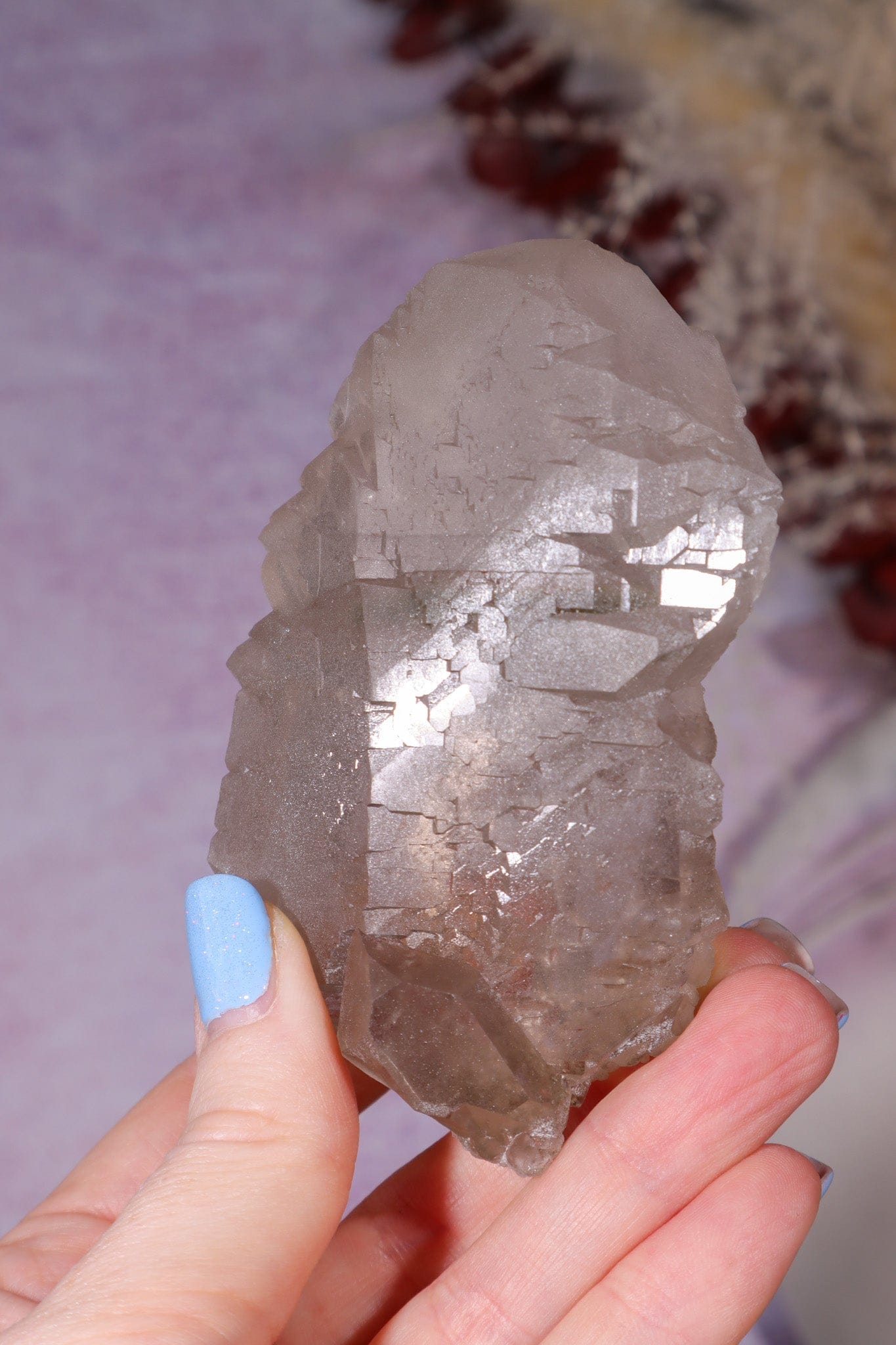 Smokey Quartz Gwindel 9.3cm, Mont Blanc, France Minerals Tali & Loz Crystals