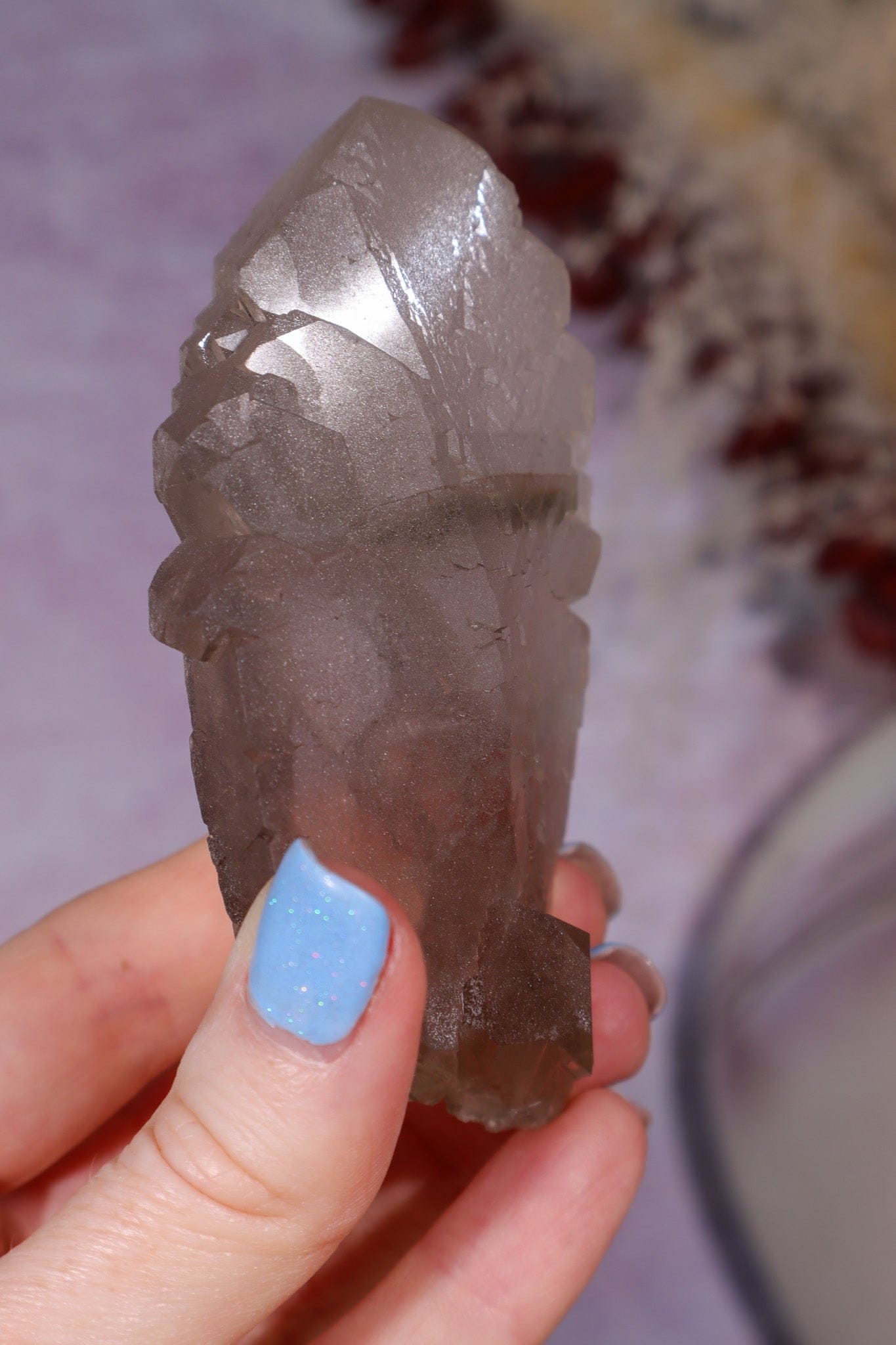 Smokey Quartz Gwindel 9.3cm, Mont Blanc, France Minerals Tali & Loz Crystals