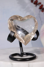 Smokey Quartz Heart Carving, Sold as Seen Hearts Tali & Loz Crystals
