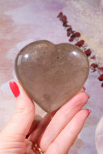 Smokey Quartz Heart, Sold As Seen Hearts Tali & Loz Crystals
