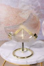 Smokey Quartz Moon Carving , Sold as Seen Moons Tali & Loz Crystals