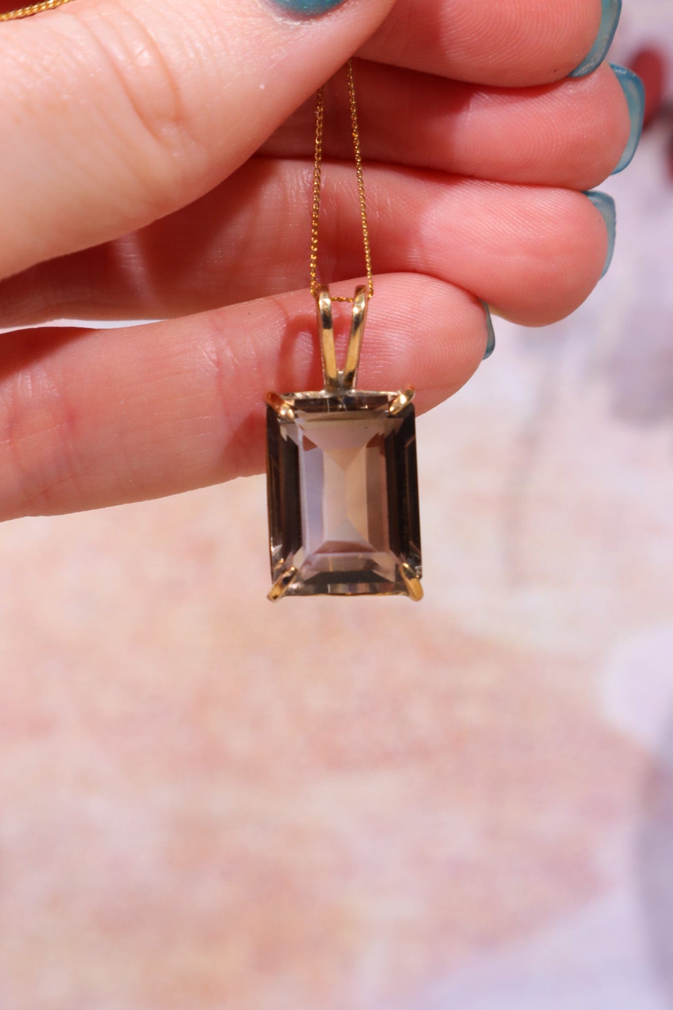 Smokey Quartz Necklace, Handmade in the UK Jewellery Tali & Loz Crystals