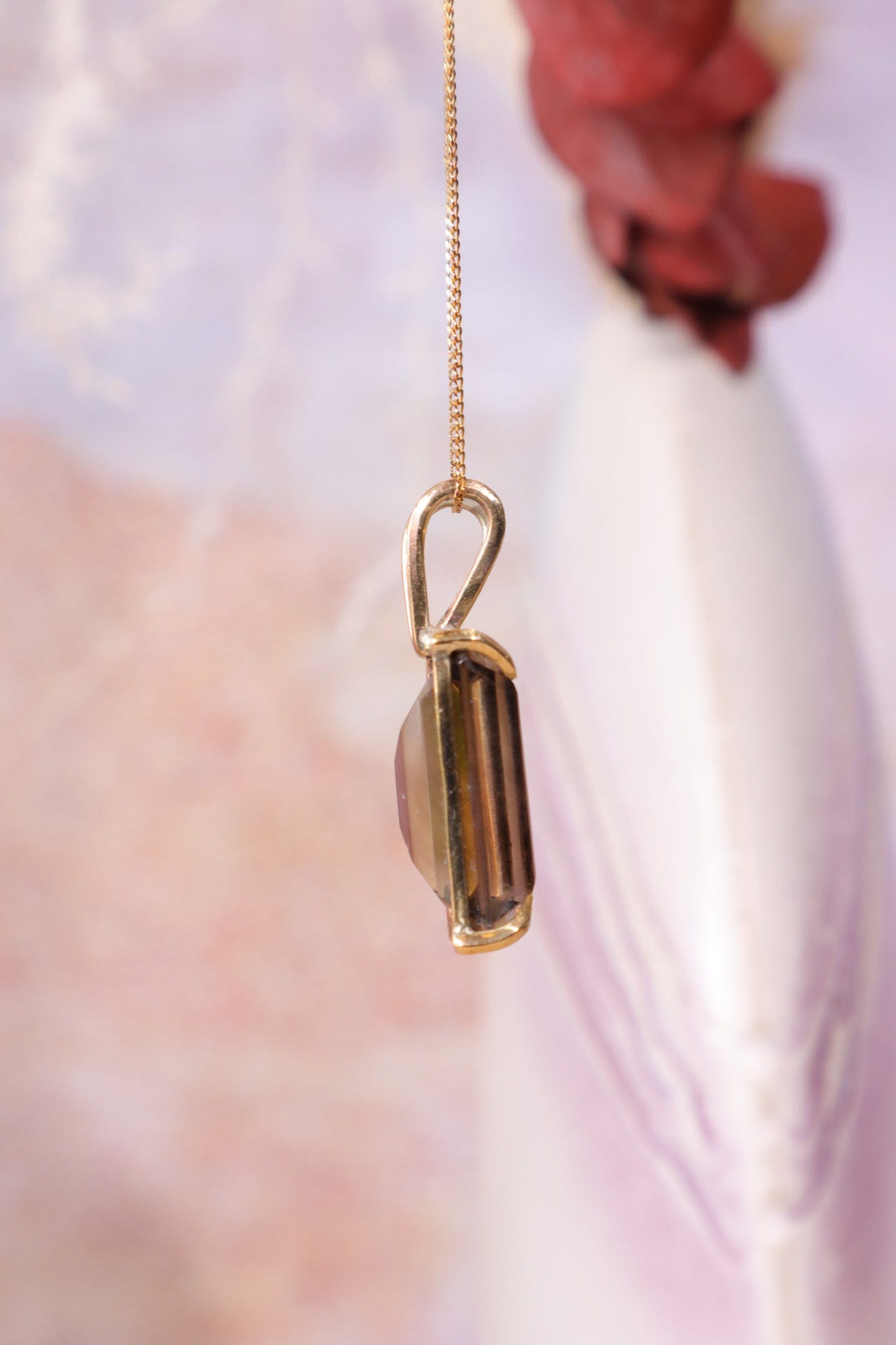 Smokey Quartz Necklace, Handmade in the UK Jewellery Tali & Loz Crystals