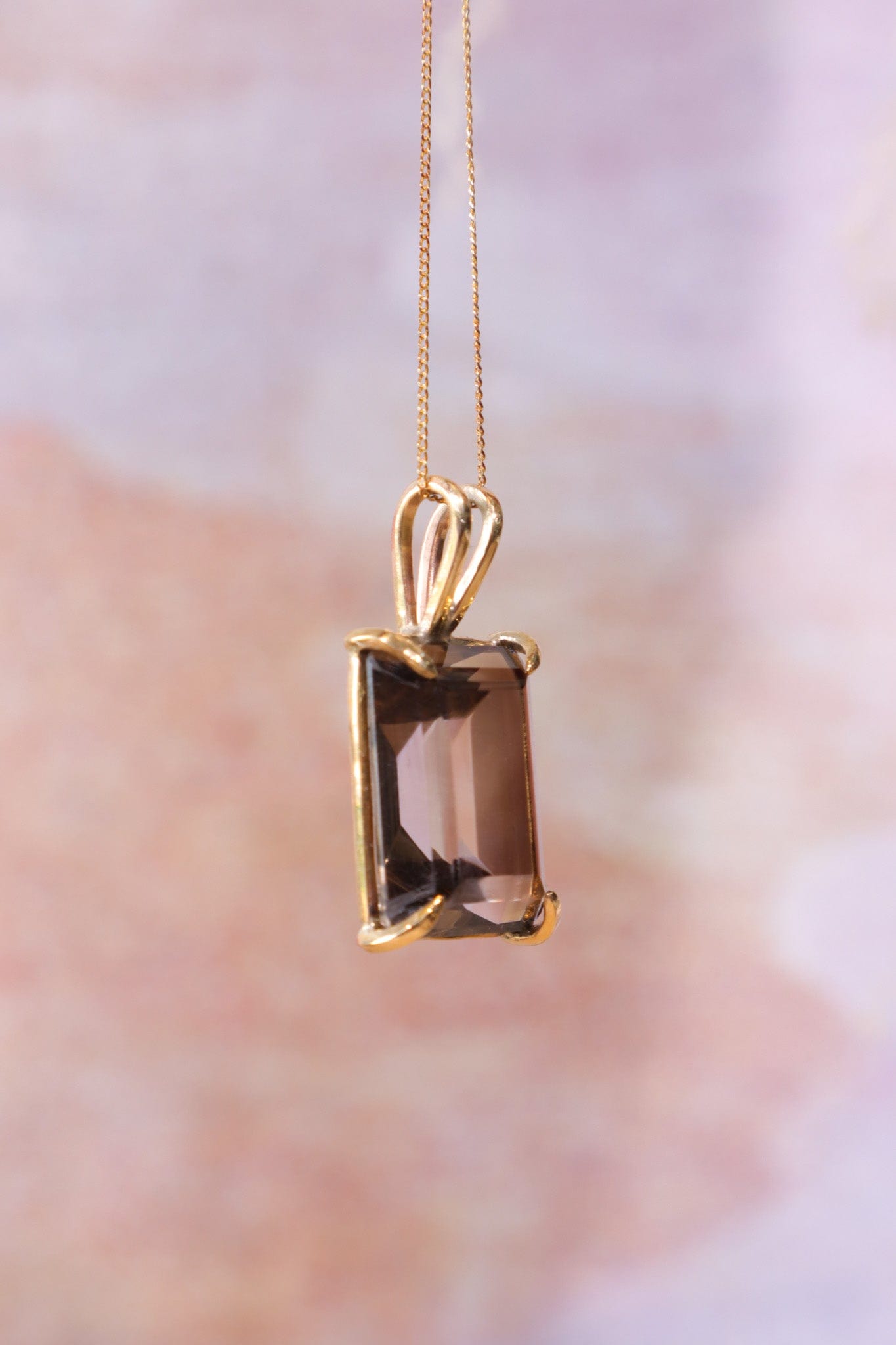 Smokey Quartz Necklace, Handmade in the UK Jewellery Tali & Loz Crystals