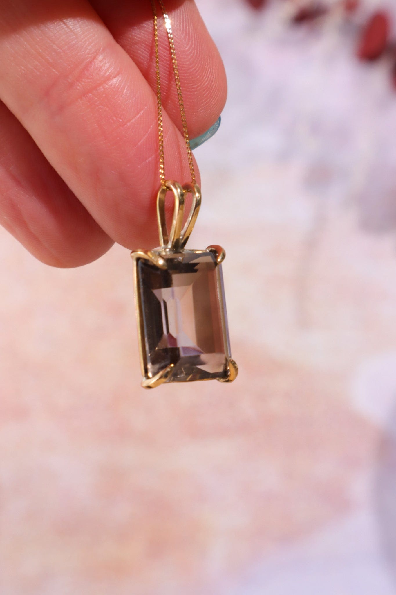 Smokey Quartz Necklace, Handmade in the UK Jewellery Tali & Loz Crystals