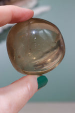 Smokey Quartz Palmstone 98gr - Tali & Loz Crystals