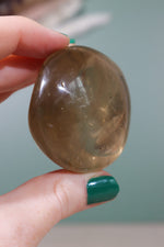 Smokey Quartz Palmstone 98gr - Tali & Loz Crystals