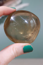 Smokey Quartz Palmstone 98gr - Tali & Loz Crystals