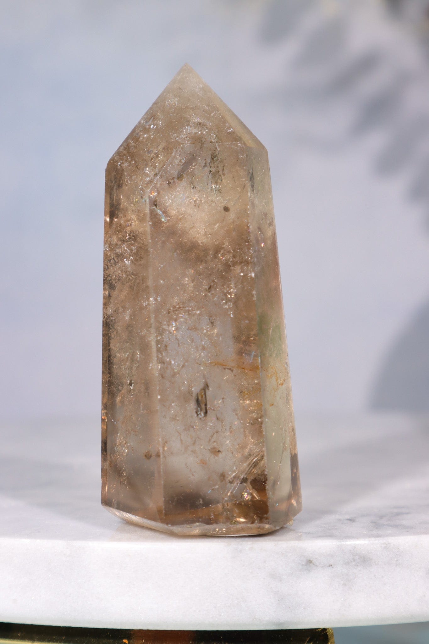 Smokey Quartz Tower 6.3cm Towers Tali & Loz Crystals