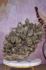 Smoky Quartz Elestial Cluster | 275mm | Romania Quartz Tali & Loz Crystals
