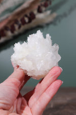 Snow White Aragonite Specimen 287gr - Tali & Loz Crystals