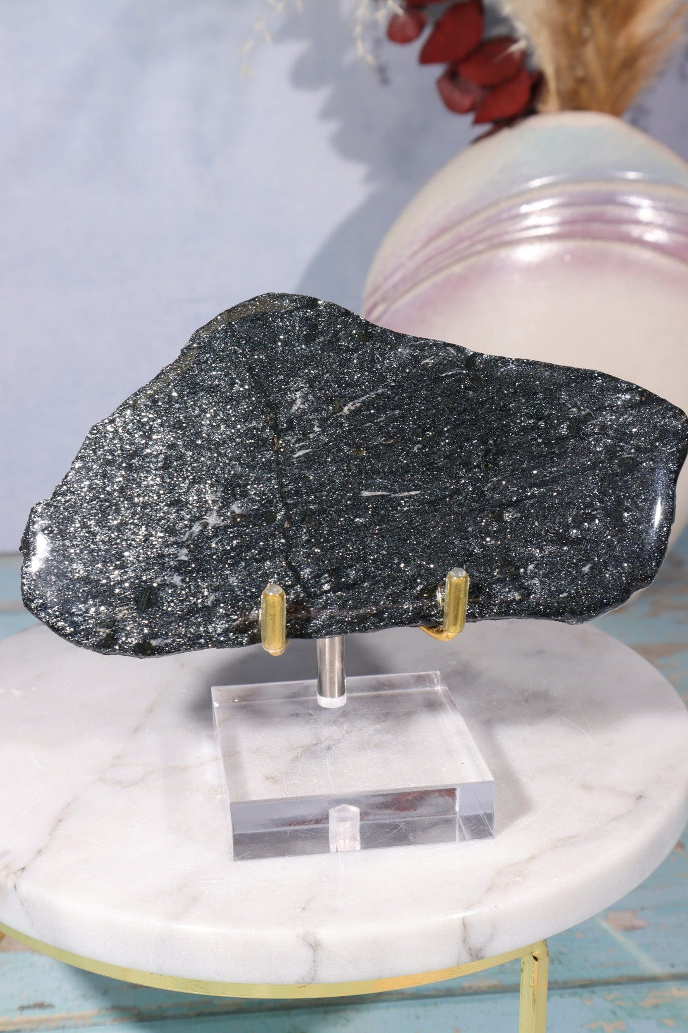 Specularite Hematite Slice, Michigan USA Slices Tali & Loz Crystals