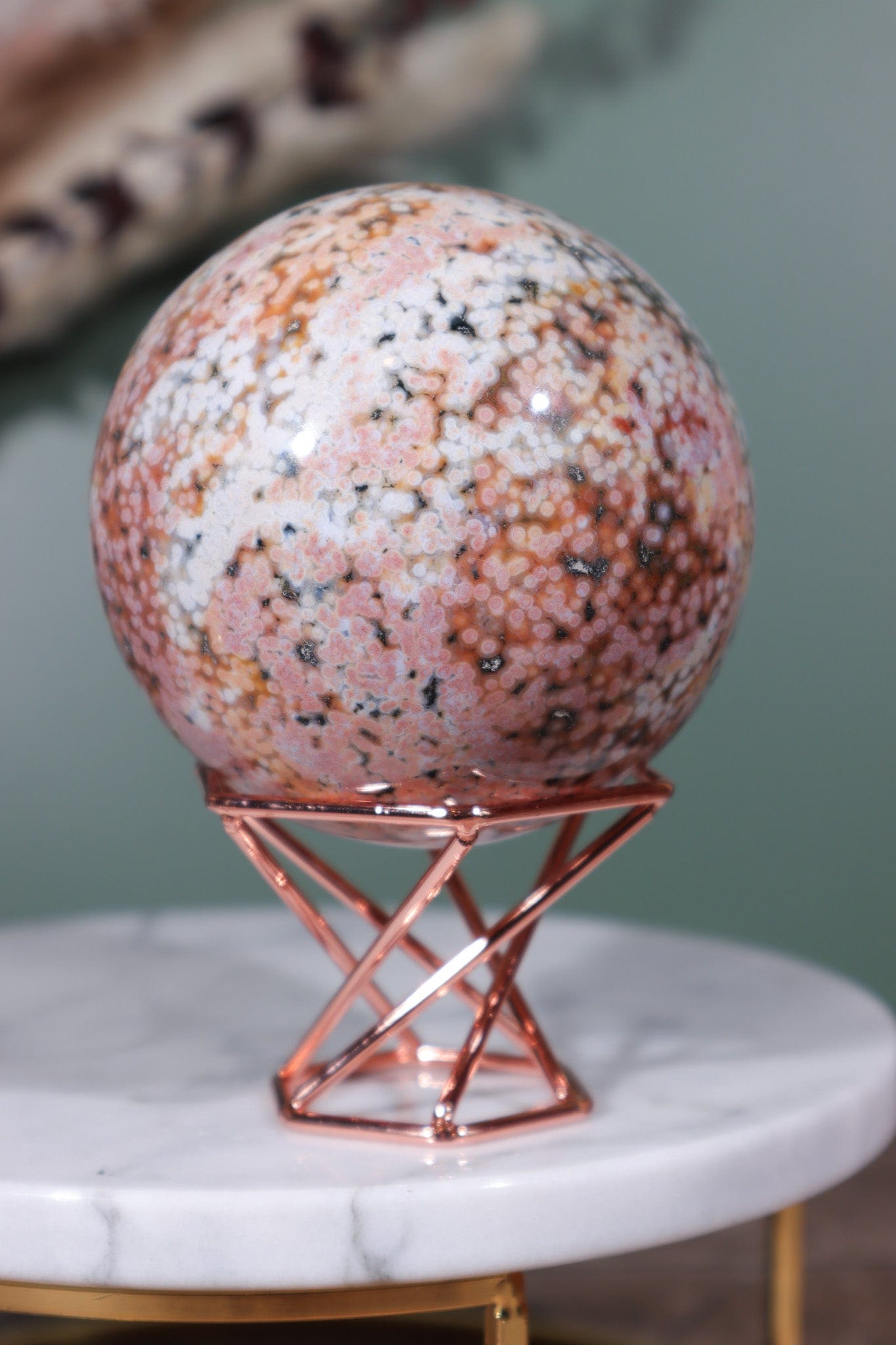 Sphere Stands Sphere Stands Rose Gold Tali & Loz Crystals