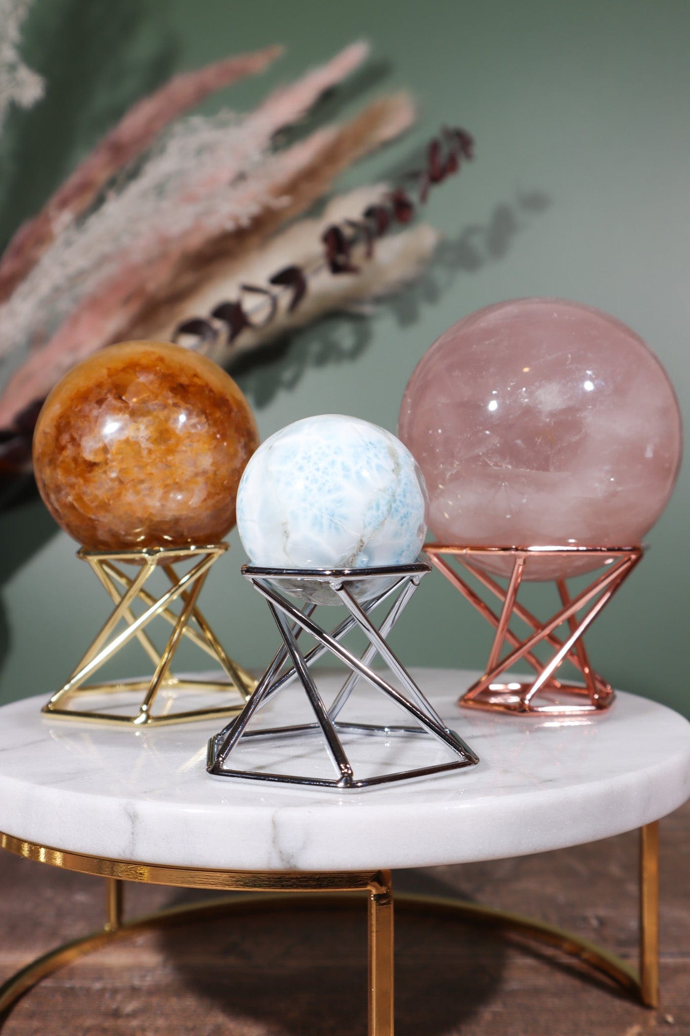 Sphere Stands Sphere Stands Tali & Loz Crystals