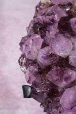 Statement Amethyst Cluster With Bespoke Stand 3.1KG Clusters Tali & Loz Crystals