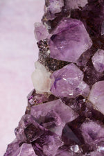 Statement Amethyst Cluster With Bespoke Stand 3.1KG Clusters Tali & Loz Crystals
