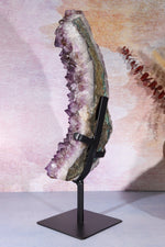 Statement Amethyst Cluster With Bespoke Stand 3.1KG Clusters Tali & Loz Crystals