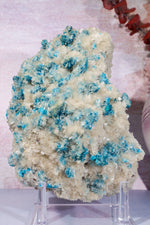 Statement Cavansite Stilbite Specimen 2.8KG | India Minerals Tali & Loz Crystals