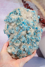 Statement Cavansite Stilbite Specimen 2.8KG | India Minerals Tali & Loz Crystals