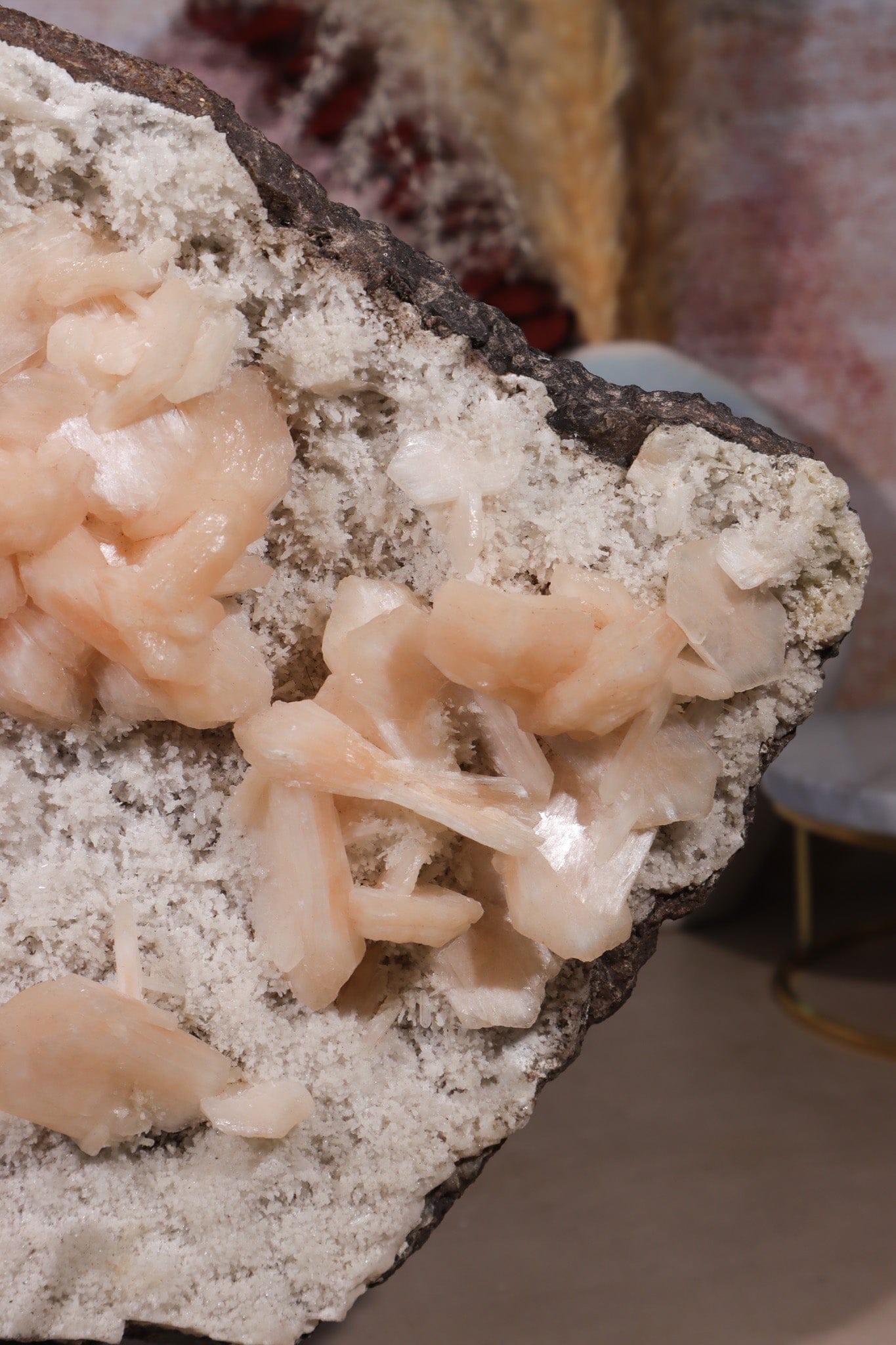 Statement Stilbite Specimen 5.7KG, Sold As Seen Minerals Tali & Loz Crystals
