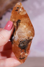 Stellar Beam Calcite with Sphalerite 143gr - Tali & Loz Crystals