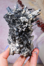 Stibnite Calcite Specimen Specimen Tali & Loz Crystals