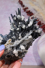 Stibnite Calcite Specimen Specimen Tali & Loz Crystals
