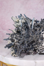 Stibnite Calcite Specimen Specimen Tali & Loz Crystals
