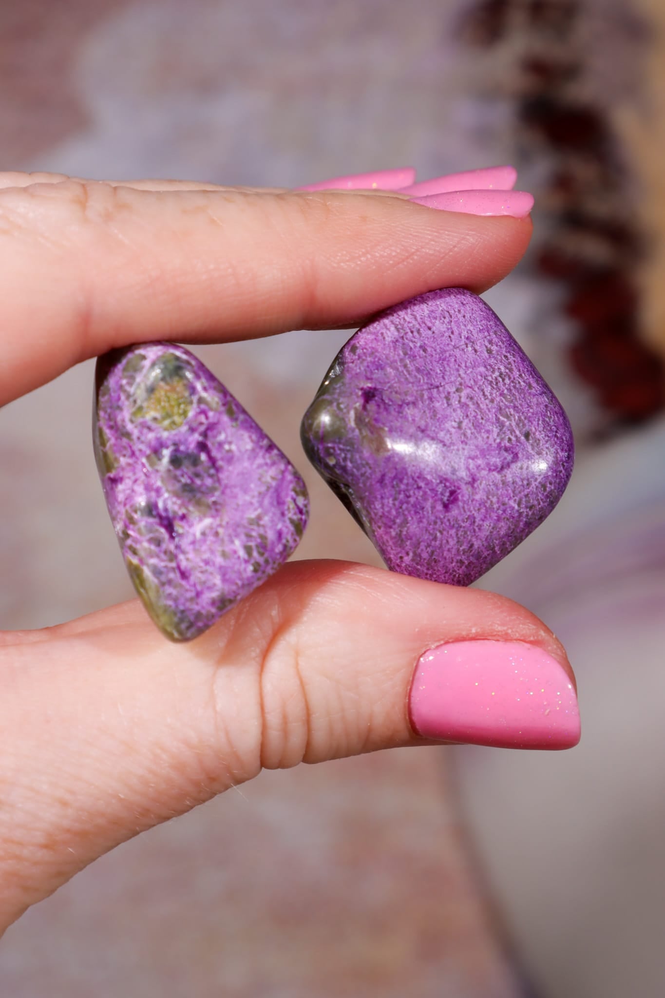 Stichtite Tumblestone | ~30mm | Tasmania, Australia Tumblestones Tali & Loz Crystals