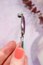 Sugilite and Larimar Pendant, Sold As Seen Pendants Tali & Loz Crystals