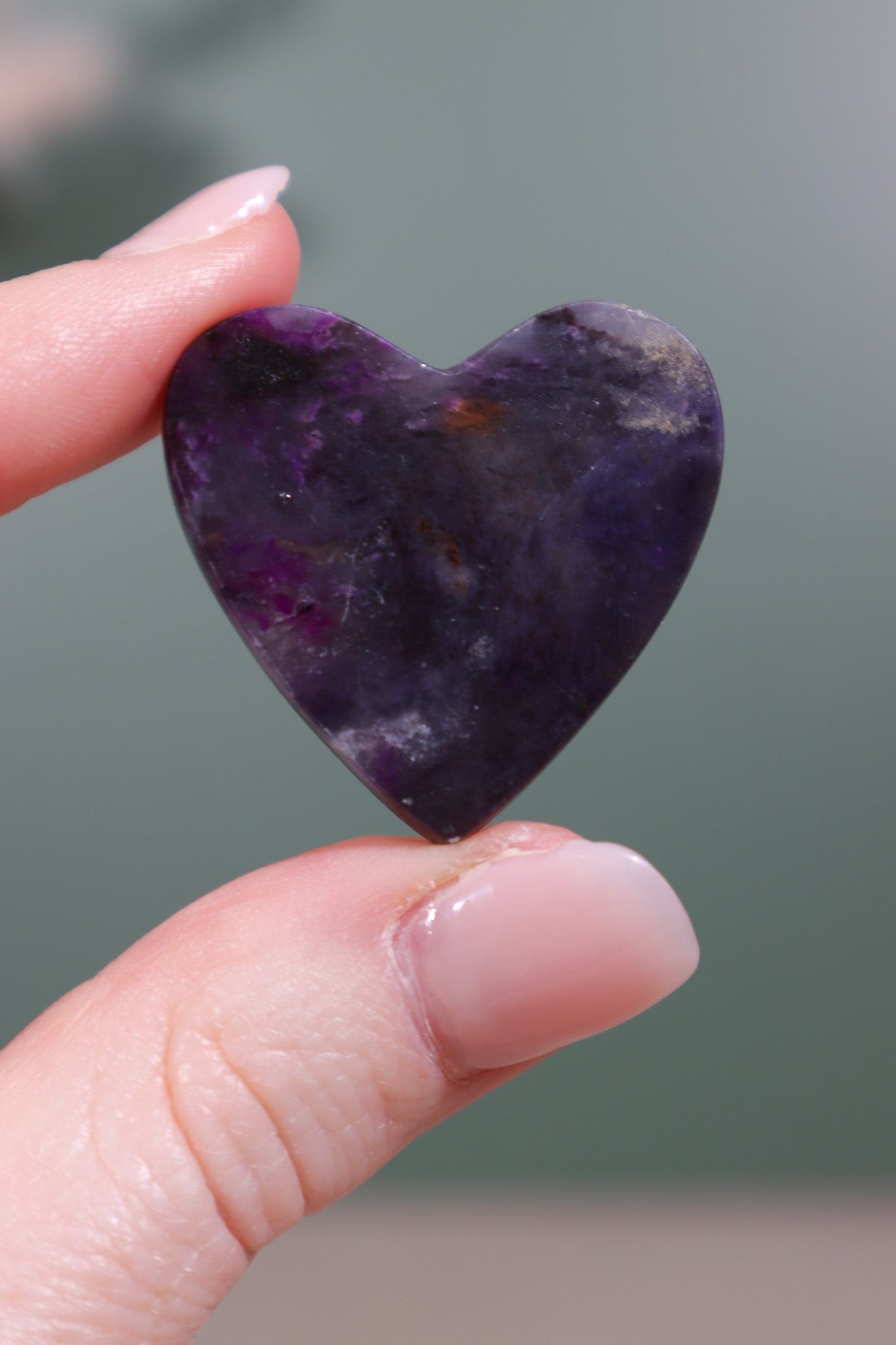Sugilite Heart 10.90gr - Tali & Loz Crystals