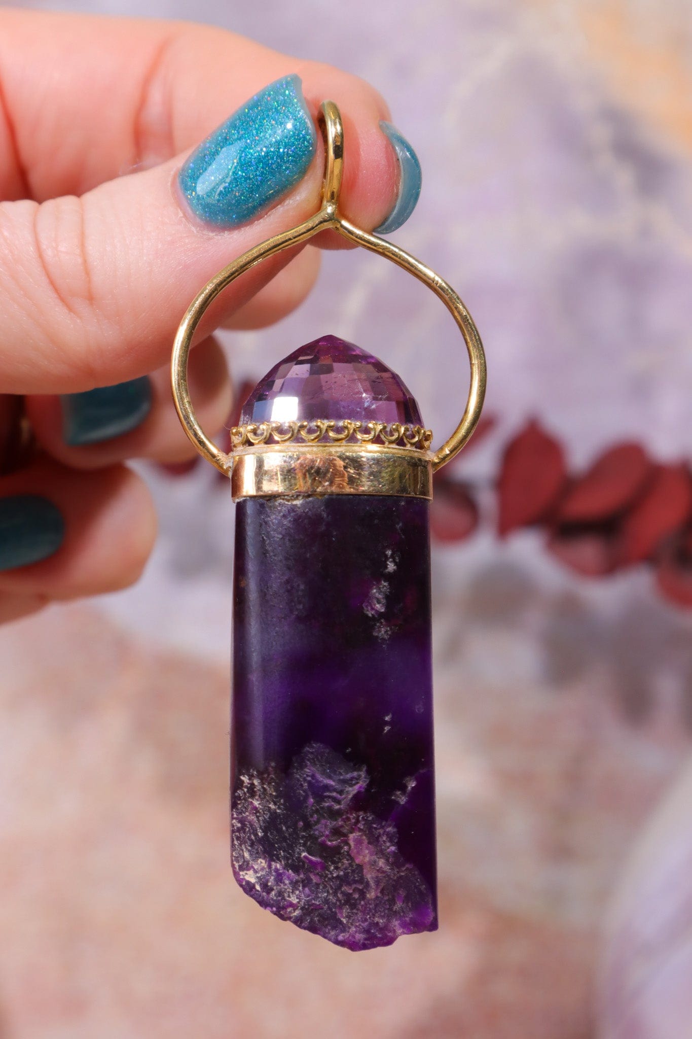 Sugilite Pendant, Sold As Seen Pendants Tali & Loz Crystals