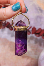 Sugilite Pendant, Sold As Seen Pendants Tali & Loz Crystals